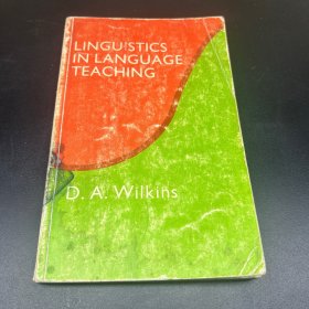 英文原版书Linguistics in language teaching