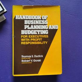 HANDBOOK OF BUSINESS PLANNING AND BUDGETING