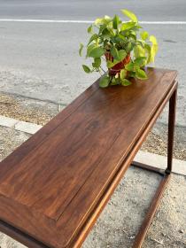 旧藏花梨木文房条案,明式做工,全品如图