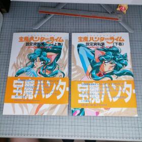 日版 宝魔ハンターライム 設定資料集 〈上/下巻〉Official Art Book 宝魔猎人莱姆 设定资料集 〈上/下卷〉一套二册合售 中嶋敦子 宝魔猎人莱姆（幻法俏天师）画集