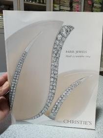 佳士得拍卖画册，christie，巴黎珠宝，2014年。Paris jewels