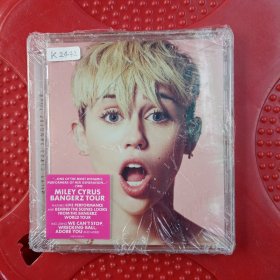 k2442 原版全新未拆封 麦莉赛勒斯Miley Cyrus Bangerz Tour DVD