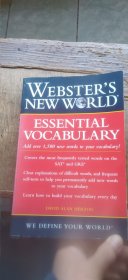 WEBSTER'S NEW WORLD ESSENTIAL VOCABULARY（平装小16开 2005年印行 有描述有清晰书影供参考）