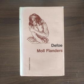 Moll Flanders （精装原版外文书丹尼尔.笛福《摩尔.弗兰德斯》）