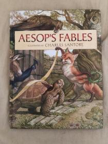 Aesop's Fables 《伊索寓言》，Charles Santore 插图，内含25幅精美插图
