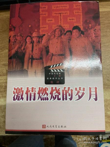 中国电视剧三十年优秀剧作丛书：激情燃烧的岁月
