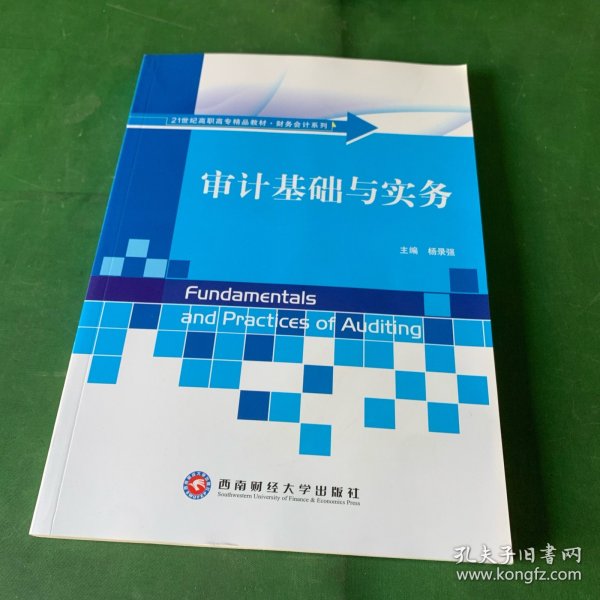 审计基础与实务【内页全新未阅读】【封底有褶皱】