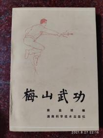 梅山武功，梅山拳法，陈益球，87年，302页，85品，印数13000