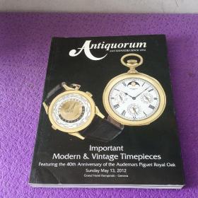 Antiquorum auctioneers since1974 2012年