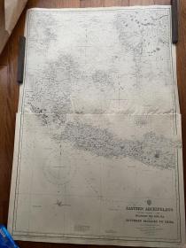 印尼东部群岛海图（包括通向中国的南部通道）