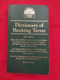 Dictionary of Banking Terms