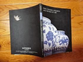 国内现货，《香港苏富比2000年秋拍 重要中国瓷器与工艺品专场图录》。