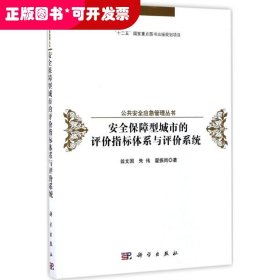 安全保障型城市的评价指标体系与评价系统