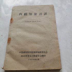 内经知要语译