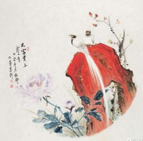 李和芹  李桂邦 花鸟