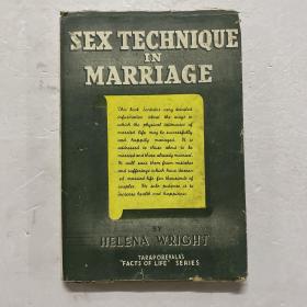 1945年英文原版《SEX TECHNIQUE IN MARRIAGE》婚姻中的性技巧