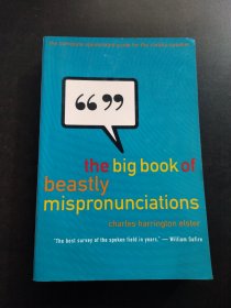 the big book of beastly mispronunciations