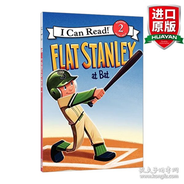 Flat Stanley at Bat (I Can Read, Level 2) 扁平的斯丹利在击球