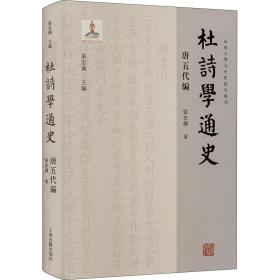 杜诗学通史 唐五代编 古典文学理论 张忠纲 新华正版