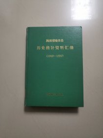 陕西省地市县历史统计资料汇编（精装本，仅印1500册）