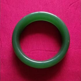 翡翠玉镯子(祖母绿)——内径6厘米