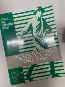 Econometric Models Techniques And Applications（2e）