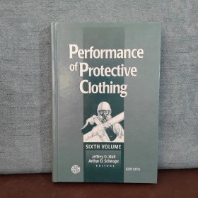 Performance of Protective Clothing 【英文原版】