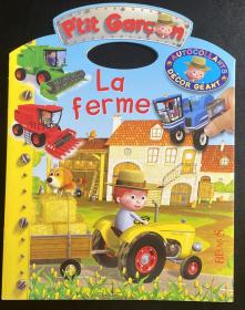 La ferme 平装 贴纸书 法语