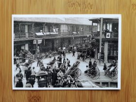 明信片：1860年-上海老城新北门