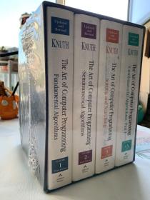 现货 The Art of Computer Programming, Volumes 1-4A Boxed Set  英文原版  计算机程序设计艺术 全四卷 基本算法+半数值算法+排序与查找+组合算法   Donald E. Knuth 高德纳