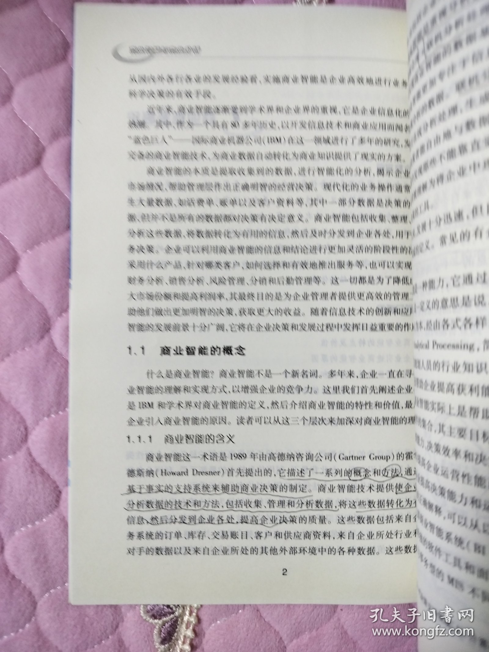商业智能与商业分析