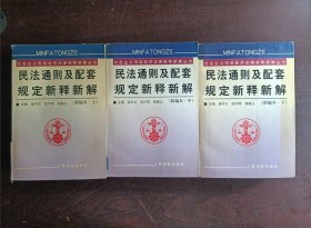 民法通则及配套规定新释新解 (新编本 上中下)