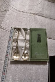 银筷子勺子叉子一组全新未拆用过原装盒实物图片按图发货