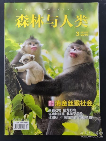 森林与人类 2019年 第3期总第345期（滇金丝猴社会）杂志