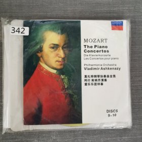 342光盘CD： MOZART5-10 5张光盘简装