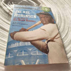 实物拍照：Step into Reading Jackie Robinson 棒球手杰克罗宾逊