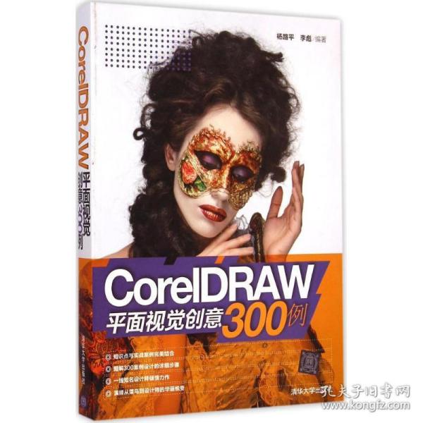 coreldraw面视觉创意300例 图形图像 杨路,李彪 编著 新华正版
