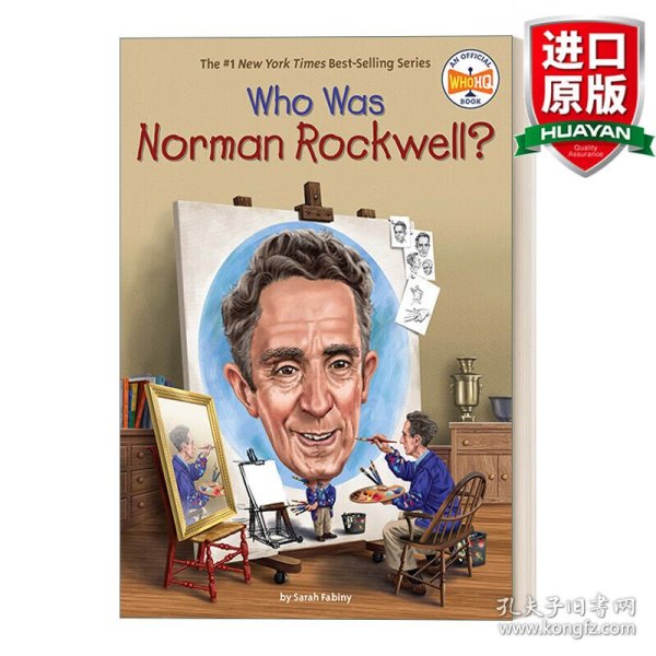 英文原版 Who Was Norman Rockwell?谁是诺曼·洛克威尔？ 英文版 进口英语原版书籍