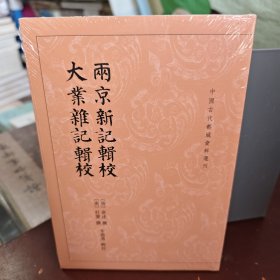 两京新记辑校 大业杂记辑校（中国古代都城资料选刊）