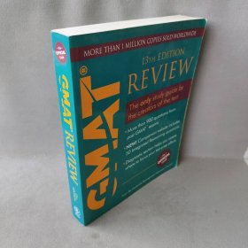 The Official Guide for GMAT Review, 13th EditionGMAT官方指南，第13版 英文原版