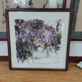 写意画【021】高国华国画 一九四一年生于西安，祖籍山东济南人。 素喜丹青，七十年代初曾师著名画家叶访樵先生。以书画自娱，其责己也重以周，其待人也轻以约。淡泊宁静，然观其画，浑厚天成，酣畅淋漓，以扫纤靡浮俗之气，画家不拘数家，其自诩直抒胸意而已，似于画外有所得者。高国华先生现为:陕西省美术家协会会员。西安市美术家协会会员。陕西书画研究会。西安中国画研究院画家。锦墨堂书画研究院高级顾问。