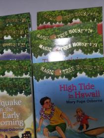 英文版：MAGIC TREE HOUSE （Midnight on the moon;Afternoon on the amazon;Night of the ninjas;Mummies in the morning;The knight at dawn;Sunset of the sabertooth）外文小说   1一28  （缺少16）共27本