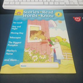 Stories to Read - Words to Know, Book J