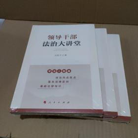 领导干部法治大讲堂【全新没拆封，品如图】