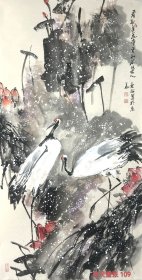 原创水墨花鸟国 家一级美术师 国宾礼艺术家李老师