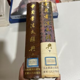 中国书法大辞典 （上下）