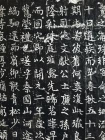 李唐宗室 淮安王李寿孙子李璲墓志拓片,文字部分53厘米,墨拓部分87厘米。         第五子岐州扶风县承李延業书丹。         李璲是淮安王李神通即李寿孙子,李孝同第三子。其解褐授恒州九门县令,迁晋州汾西县令。       夫人高氏,乃名相高士廉之孙,户部尚书驸马都尉高履行之女。