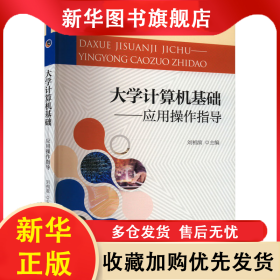 大学计算机基础——应用操作指导 刘相滨 9787301298671 北京大学出版社