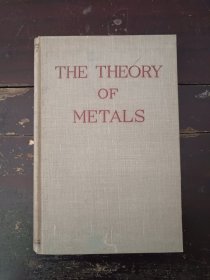 The Theory of Metals （金属理论）（目录见图）