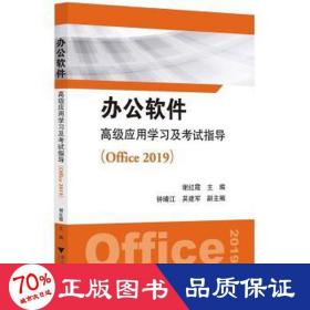 办公软件高级应用学习及考试指导（Office 2019）